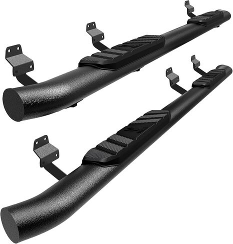 Tyger Auto 3.5" Rider Running Boards Compatible with 2021-2024 Ford Bronco Sport 4 Doors | TG-SS2F35328 | Side Step Rail Nerf Bars, Black in Saudi Arabia