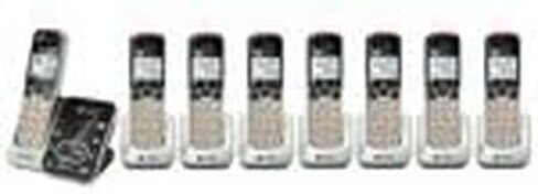 AT&T CRL32102 Cordless Phone and 7 CRL30102 Handsets in Kuwait