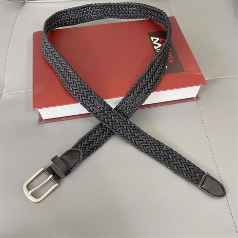 Women's Belt Retro Simple Decoration Multi-color Waxed Rope Woven Casual Pants Jeans Belt Classic Waist Belt in Saudi Arabia