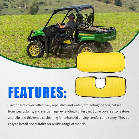 غطاء مقعد متوسط الحجم LP66449 متوافق مع John Deere Gator XUV 560 & XUV 590، XUV560، XUV560 S4، XUV560E، XUV560E S4، XUV590i، XUV590i S4، XUV590E، XUV590E S4، XUV590M، XUV590M S4 in Saudi Arabia