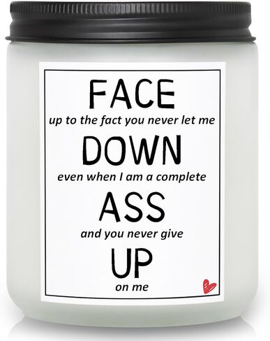 هدايا عيد الحب له زوج صديقها، هدايا عيد الحب للرجال المشاغب للرجال، أفكار هدايا عيد الحب للأزواج، هدية عيد ميلاد رومانسية مضحكة لصديق الزوج، شمعة الفانيليا in Kuwait