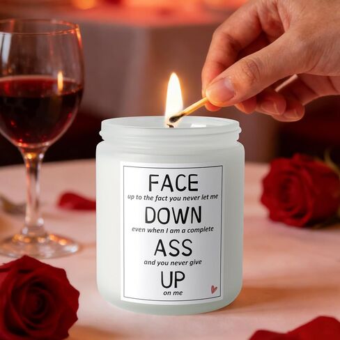 هدايا عيد الحب له زوج صديقها، هدايا عيد الحب للرجال المشاغب للرجال، أفكار هدايا عيد الحب للأزواج، هدية عيد ميلاد رومانسية مضحكة لصديق الزوج، شمعة الفانيليا in Kuwait