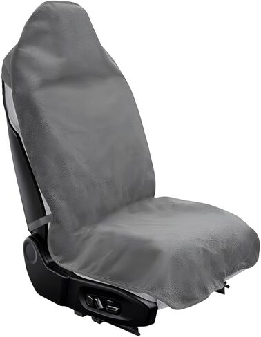 غطاء مقعد السيارة، منشفة تعرق مقاومة للماء، واقي المقعد الأمامي غير قابل للانزلاق، غطاء واقي عالمي ناعم لمقعد السيارة للتمارين الرياضية والجري والسباحة، ملحقات السيارة (أحمر) in Kuwait