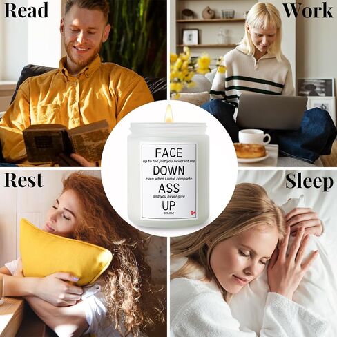 هدايا عيد الحب له زوج صديقها، هدايا عيد الحب للرجال المشاغب للرجال، أفكار هدايا عيد الحب للأزواج، هدية عيد ميلاد رومانسية مضحكة لصديق الزوج، شمعة الفانيليا in Kuwait