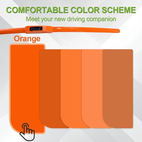 جودة OEM 22 بوصة + 22 بوصة شفرات ممسحة الزجاج الأمامي PARRATI Premium برتقالية اللون لجميع المواسم (مجموعة من 2) in Kuwait