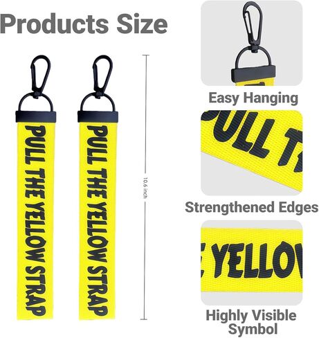 عبوتان من سلسلة المفاتيح ذات الحزام الأصفر، ملحق حديقة الملاهي الحنين للمفاتيح والحقائب، تذكار للحديقة الترفيهية in Kuwait