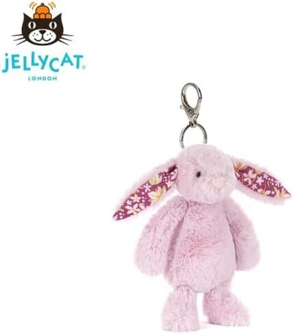 حقيبة Jellycat Thistlepop Blossom Bunny Bag Charm - حصريًا في الصين in Saudi Arabia