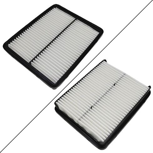 Engine & Cabin Air filter & 2 Pack Oil Filters Fit for 2012-2017 Hyundai Azera, Fit for 2014-2016 Kia Cadenza, V6 3.3L, Replace 28113-3S100 97133-3SAA0 26320-3CAA0 in Kuwait