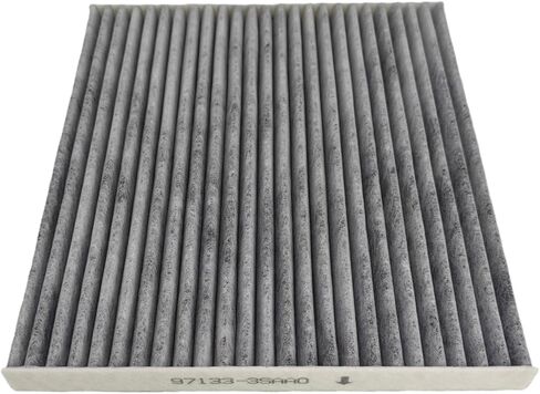 Engine & Cabin Air filter & 2 Pack Oil Filters Fit for 2012-2017 Hyundai Azera, Fit for 2014-2016 Kia Cadenza, V6 3.3L, Replace 28113-3S100 97133-3SAA0 26320-3CAA0 in Kuwait