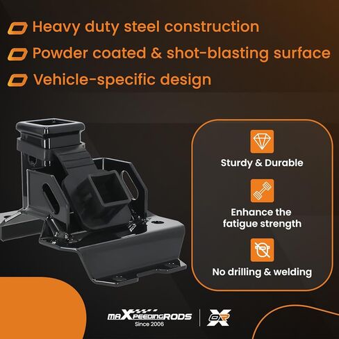 وصلة وصلة خلفية لاستقبال سحب المقطورة 2 بوصة من maxpeedingrods لـ Can-Am Maverick X3 MAX جميع الموديلات 2022 2023 2024 مطلية بالمسحوق in Saudi Arabia