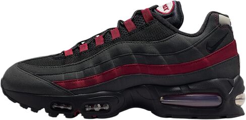Nike Air Max 95 OG Men's Shoes (Black/Team Crimson/Wolf Grey/Black) in Saudi Arabia