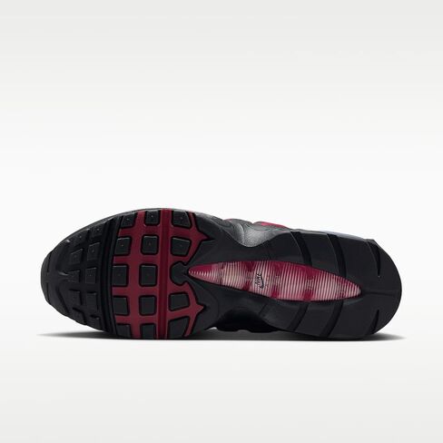 Nike Air Max 95 OG Men's Shoes (Black/Team Crimson/Wolf Grey/Black) in Saudi Arabia