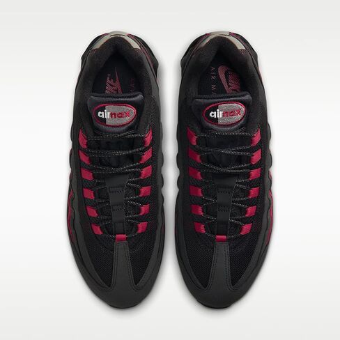 Nike Air Max 95 OG Men's Shoes (Black/Team Crimson/Wolf Grey/Black) in Saudi Arabia