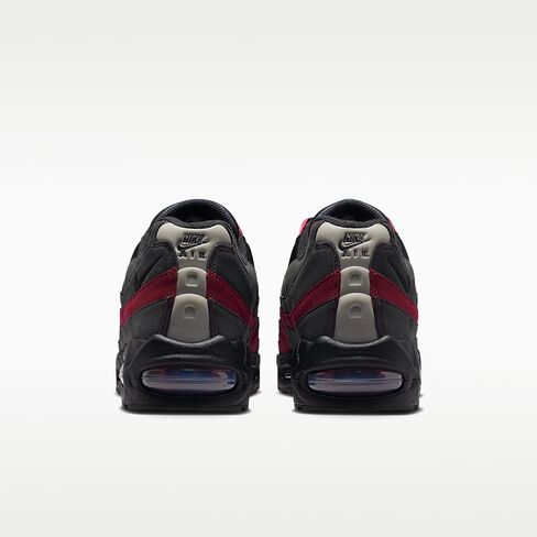 Nike Air Max 95 OG Men's Shoes (Black/Team Crimson/Wolf Grey/Black) in Saudi Arabia