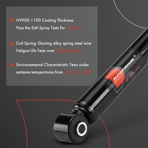 A-Premium Rear Suspension Shock Absorber Compatible with BMW E85 Series Z4 2003-2008, Convertible, 2-PC Set in Saudi Arabia