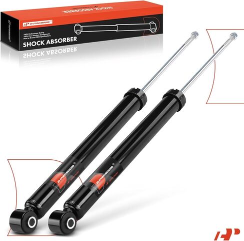 A-Premium Rear Suspension Shock Absorber Compatible with BMW E85 Series Z4 2003-2008, Convertible, 2-PC Set in Saudi Arabia