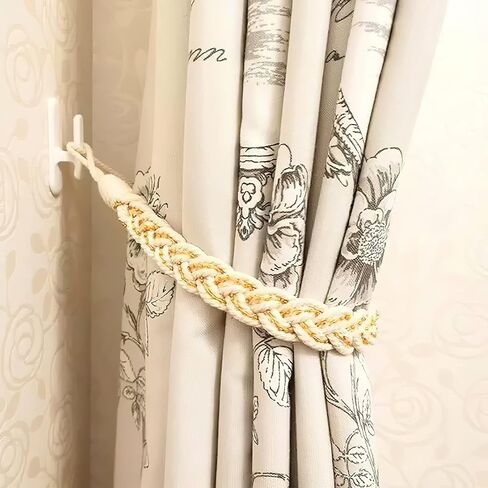 12-Pack Blind Cord Holders - Twisters, Hooks, and Cleats for Safe and Easy Cord Management on Window Blinds at Home, Office, or Kindergarten in Kuwait