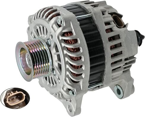 11340 Alternator Compatible with Q70 Q70L QX50 QX70 370Z Q40 Q50 Q60 EX37 FX37 G37 M37 EX35 FX35 M35 350Z 3.5L 3.7L V6 400-48164 23100-JK01A 23100JK01A in Saudi Arabia