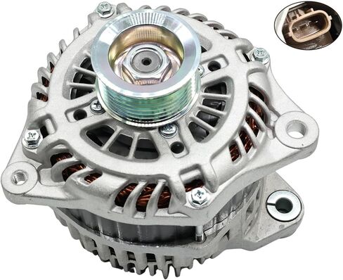 11340 Alternator Compatible with Q70 Q70L QX50 QX70 370Z Q40 Q50 Q60 EX37 FX37 G37 M37 EX35 FX35 M35 350Z 3.5L 3.7L V6 400-48164 23100-JK01A 23100JK01A in Saudi Arabia