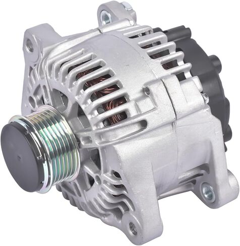 Alternator 110A 12V CW 6-Groove Replacement for Hyundai Sonata Tucson Kia Optima Forte Koup 2.0L 2.4L 2010-2014 373002G150 373002G400 in Kuwait