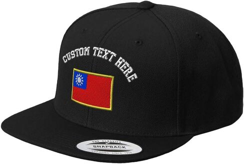 Custom Snapback Baseball Cap Taiwan Embroidery Design Acrylic Cap Snaps in Saudi Arabia