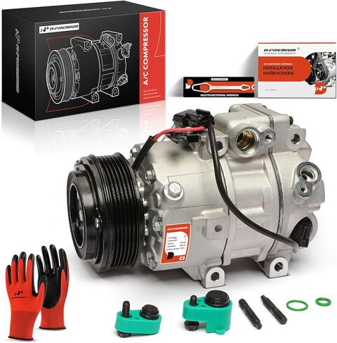 A-Premium Air Conditioner AC Compressor with Clutch Compatible with Kia Sorento 2019-2020 3.3L, Telluride 2020-2023 in Saudi Arabia