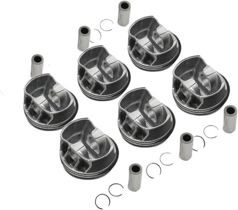 6 قطعة حلقات مكبس المحرك Φ88mm 2760300700 2760306517 متوافق مع M276 3.0T W205 W212 X166 E400 in Kuwait