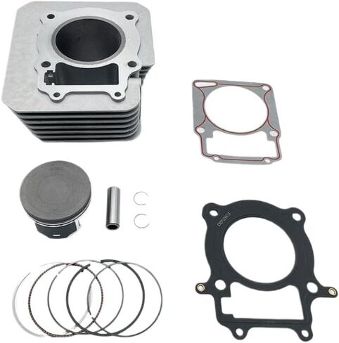 Cylinder Kit 75mm Air Cylinder Block Piston Ring Gasket Set Compatible With KEWS K20 PR300 ZS175FMN in Kuwait