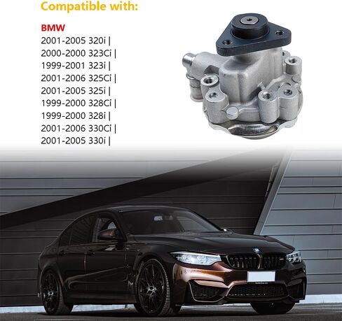 21-5350 Power Steering Pump | Fit for BMW 320i 323i 325i 328i 330i 323Ci 325Ci 328Ci 330Ci, BMW E46 Models with LUK LF 20 Pump | OE# 553-58945, 553-59076, 32416750423, 32416760034, 32416760036 in Saudi Arabia