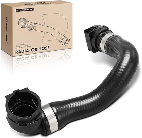 A-Premium Radiator Coolant Hose Compatible with 2017-2020 BMW 230i, 330i, 430i, 530i, 230i xDrive, 330i xDrive, 430i xDrive, Engine Heater Water Coolant Exchanger Hose, Replace # 17127640287 in Saudi Arabia