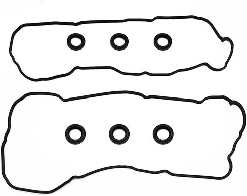 VS 50588 R Valve Cover Gasket Set Compatible with Lexus ES300 ES330 RX300 RX400h Fit for Toyota Avalon Camry Highlander Sienna Solara 3.0L 3.3L V6 Replaces VS50515R 11214-0A010 11213-0A010 in Kuwait