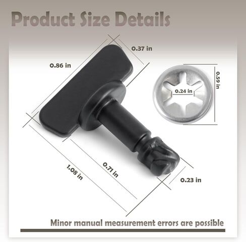 11612235 Zinc Alloy Bolts Replacement for Chevrolet Tahoe Traverse for GMC Yukon Denali 2015 2016 2017 2018 2019 2020 2021 2022 2023 2024, Replace 11612237 2Pcs Trailer Hook Hitch Cover Part in Kuwait