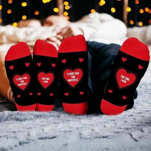 جوارب مضحكة للنساء والرجال، جوارب لطيفة على شكل قلب للأم والزوجة والزوج والأصدقاء وزملاء العمل، هدايا عيد ميلاد مبتكرة لها، هدايا عيد الأم للزوجة الأم in Kuwait