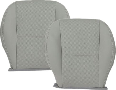 NLQR Front Driver and Passenger Bottom Replacement Perforated Seat Covers Gray Microfiber Leather Compatible with Subaru Forester 2014-2016 in Saudi Arabia