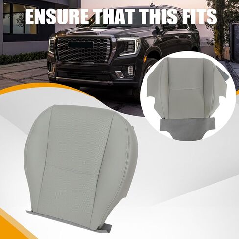 NLQR Front Driver and Passenger Bottom Replacement Perforated Seat Covers Gray Microfiber Leather Compatible with Subaru Forester 2014-2016 in Saudi Arabia