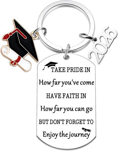 Class Of 2026 College Graduation Gifts for Her Him Graduation Announcements Decorations Senior Night Gifts for College University High School Grad Gift for Women 2026 Keychain for Masters in Kuwait