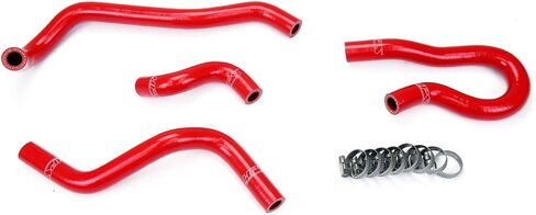 HPS مجموعة خرطوم تبريد سخان السيليكون المقوى 3 طبقات باللون الأسود 57-1775-BLK in Kuwait