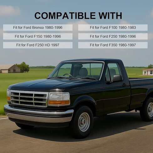 Door Weather Stripping for Ford Bronco F100 F150 F250 F350 1980-1997, Front Left Driver and Right Passenger Side in Kuwait