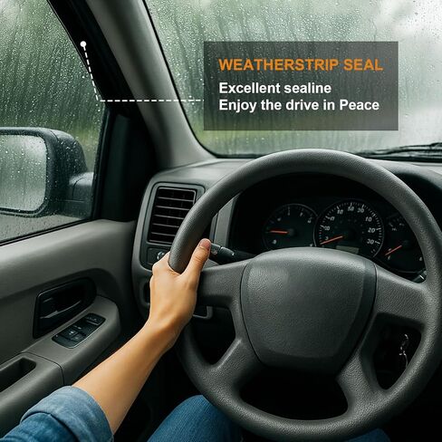 Door Weather Stripping for Ford Bronco F100 F150 F250 F350 1980-1997, Front Left Driver and Right Passenger Side in Kuwait