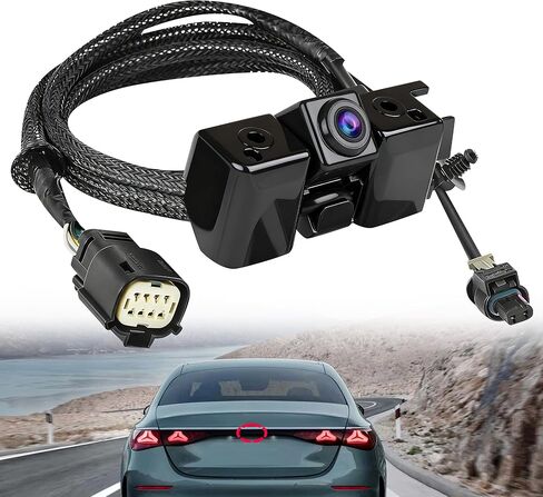 كاميرا احتياطية للرؤية الخلفية للمساعدة في ركن السيارة 170 درجة رؤية ليلية عالية الدقة لسيارة تشيفي سيلفرادو، لسيارة جي إم سي سييرا 1500 2500 3500 2016 2017 2018 2019، استبدال 84062896، 23363727، 84032513، 590111 in Kuwait