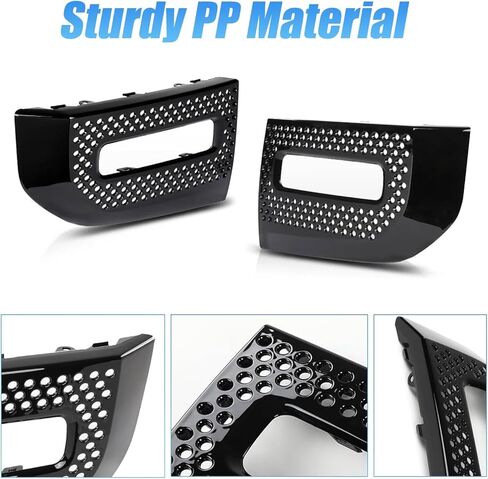 غطاء خفيف للضباب الأمامي متوافق مع 2020-2025 لاند روفر ديفندر 90 110 130 مصابيح ضباب الحرس حامي الملحقات الخارجية in Kuwait