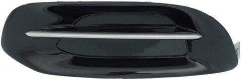 Replacement For Fog Light Cover For Dodge Dart 2013 To 2014 Left Driver Side, LH, Black, Fog Lamp Opening, w/Chrome Trim CH1038142 68163981AA in Saudi Arabia
