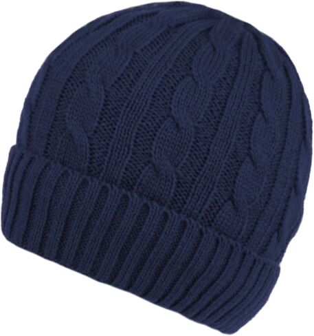ANGELA & WILLIAM BN2385 Beanie for Women and Men with Sherpa Fleece Lining in Kuwait