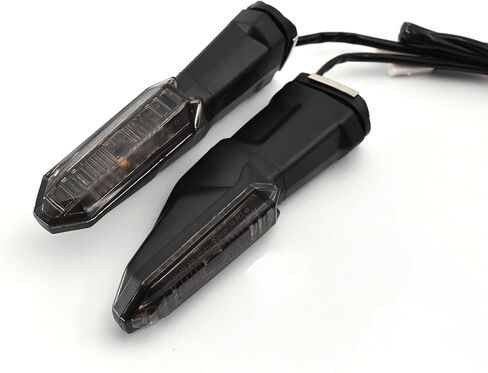 مؤشر ضوئي لإشارة الانعطاف الأمامي والخلفي لـ Kawasaki Ninja 500 Z500 2024 2025 (قذيفة دخان) in Kuwait