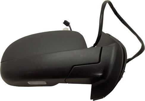 Garage-Pro Passenger Side Mirror For 2007-2014 Chevrolet Tahoe, Suburban 1500, GMC Yukon, Right, Non-Tow, Power, Power Fold, Heated, Black, w/In-glass Signal, Memory, Puddle Light, BSD in Glass in Saudi Arabia