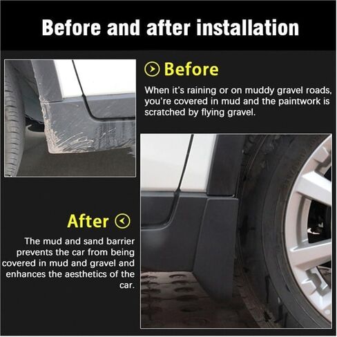 Car Mudguards Compatible for Mercedes Benz GL 450 350 Class X166 2013 2014 2015 Car Mud Flaps Splash Guard Front Rear Fenders Accessories,Car Mudguards(with Running Board) in Saudi Arabia