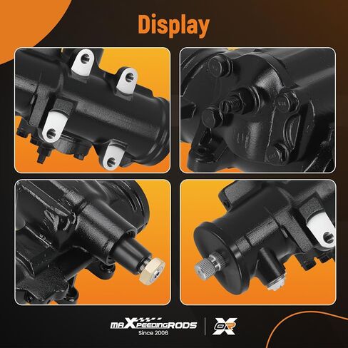 صندوق تروس توجيه كهربائي من maXpeedingrods 27-6509 لسيارة Chevy شيفروليه ماليبو، كامارو، لاغونا، شيفيل، إل كامينو، مونت كارلو، وبونتياك فايربيرد، GTO، وجي إم سي سبرينت، مطور in Saudi Arabia