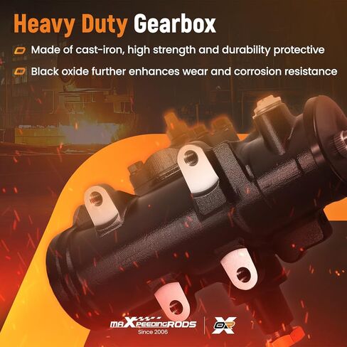 صندوق تروس توجيه كهربائي من maXpeedingrods 27-6509 لسيارة Chevy شيفروليه ماليبو، كامارو، لاغونا، شيفيل، إل كامينو، مونت كارلو، وبونتياك فايربيرد، GTO، وجي إم سي سبرينت، مطور in Saudi Arabia