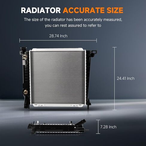 OCPTY Auto Parts Radiator Replacement for 1985-1990 for Bronco II 1991-1994 for Explorer 1985-1994 for Ranger 1994 for Mazda B4000 1991-1994 for Mazda Navajo car radiator in Saudi Arabia