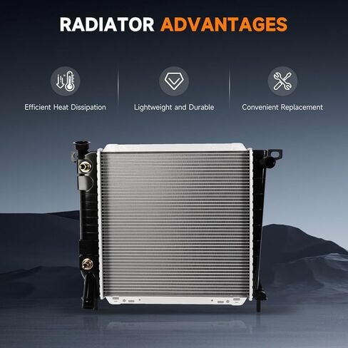 OCPTY Auto Parts Radiator Replacement for 1985-1990 for Bronco II 1991-1994 for Explorer 1985-1994 for Ranger 1994 for Mazda B4000 1991-1994 for Mazda Navajo car radiator in Saudi Arabia